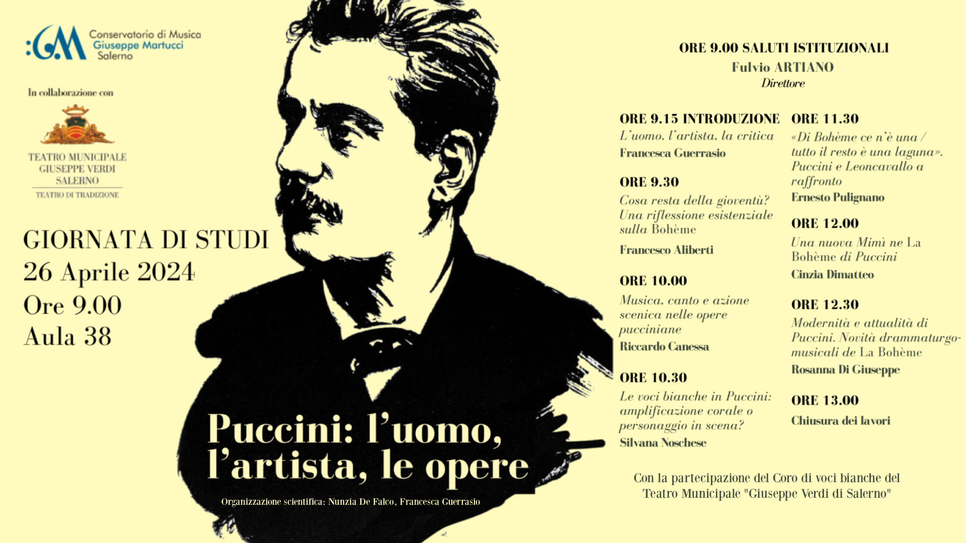 Puccini: l'uomo, l'artista, le opere | Conservatorio di Musica Giuseppe